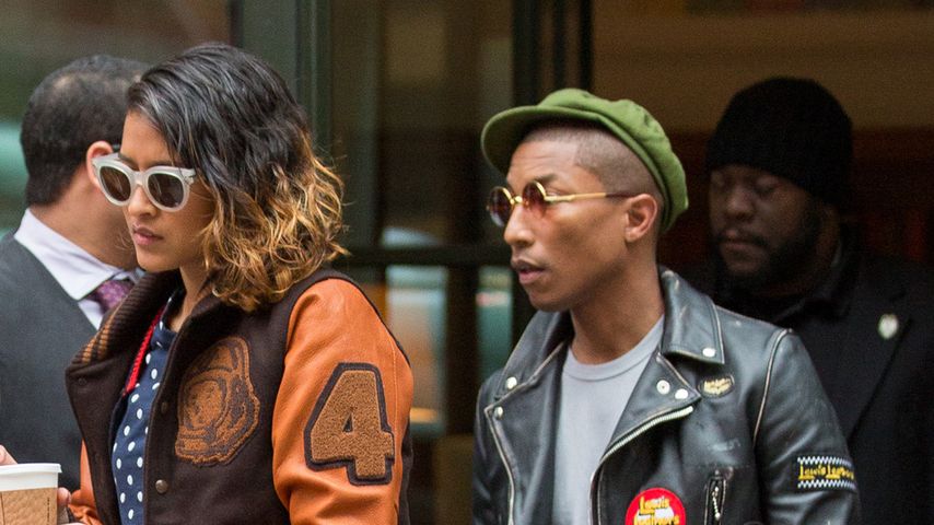 Pharrell Williams und Helen Lasichanh