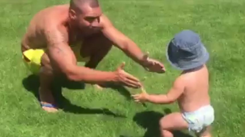 Pietro Lombardi mit Sohn Alessio