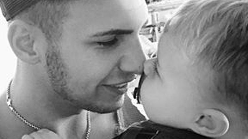 Pietro Lombardi mit Söhnchen Alessio