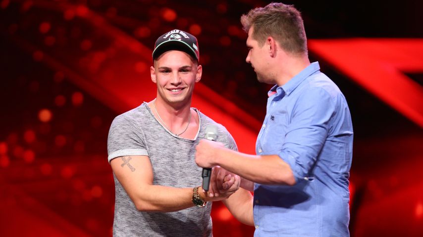 Pietro Lombardi und Marvin Steven Friedl bei "Das Supertalent"