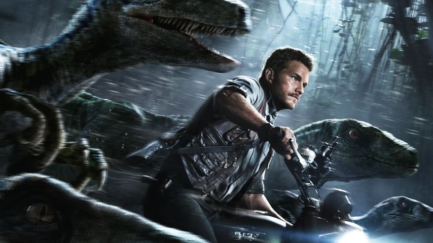 Chris Pratt 2015 in "Jurassic World"