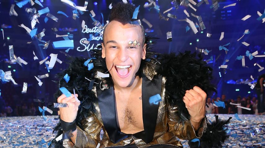 Prince Damien nach seinem Sieg bei DSDS 2016