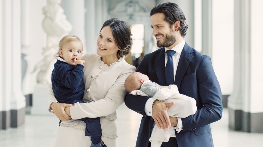 Prinz Alexander, Prinzessin Sofia, Prinz Gabriel und Prinz Carl Philip