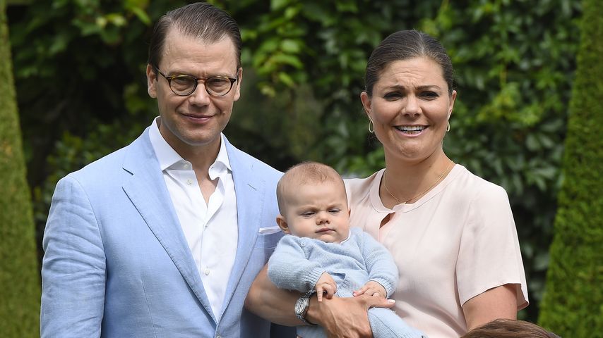 Prinz Daniel, Prinz Oscar und Prinzessin Victoria von Schweden