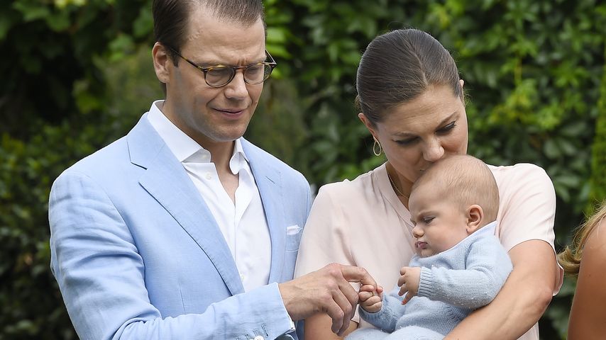 Prinz Daniel, Prinzessin Victoria und Prinz Oscar