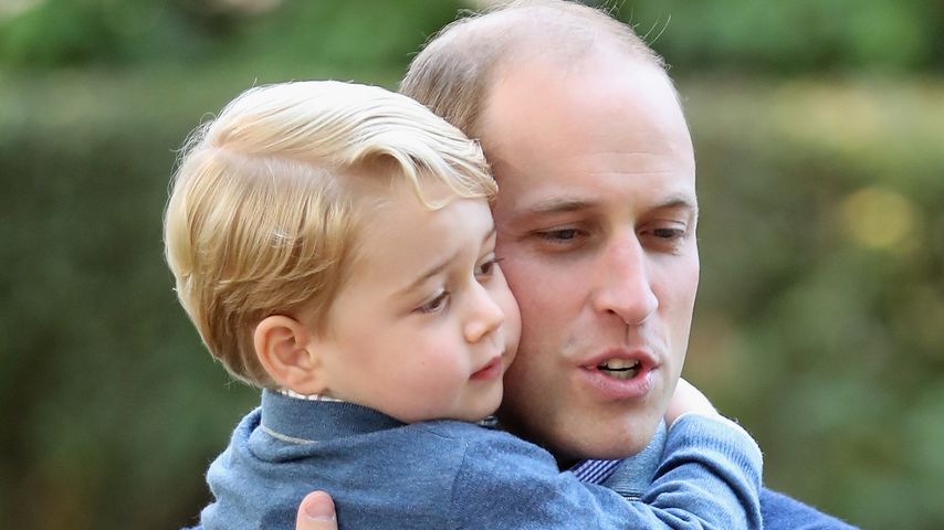 Prinz George und Prinz William