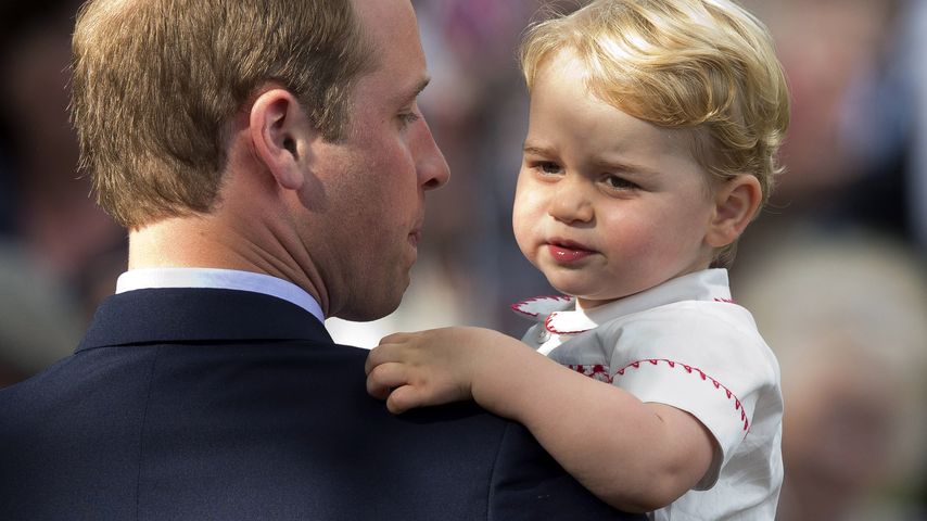 Prinz William und Prinz George