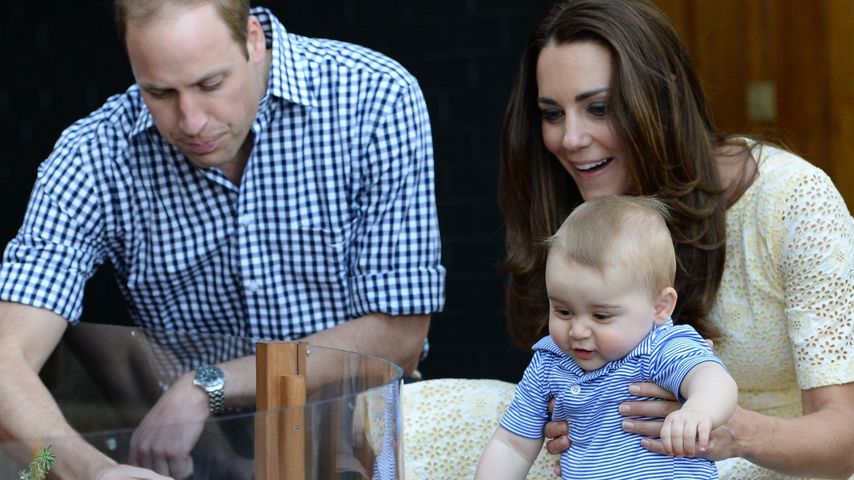 Herzogin Kate, Prinz William und Prinz George