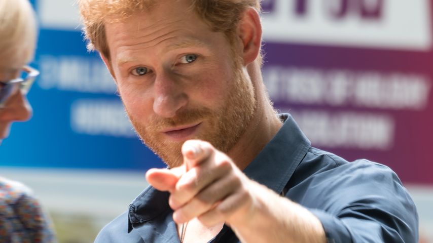 Prinz Harry bei einem Outdoor-Event