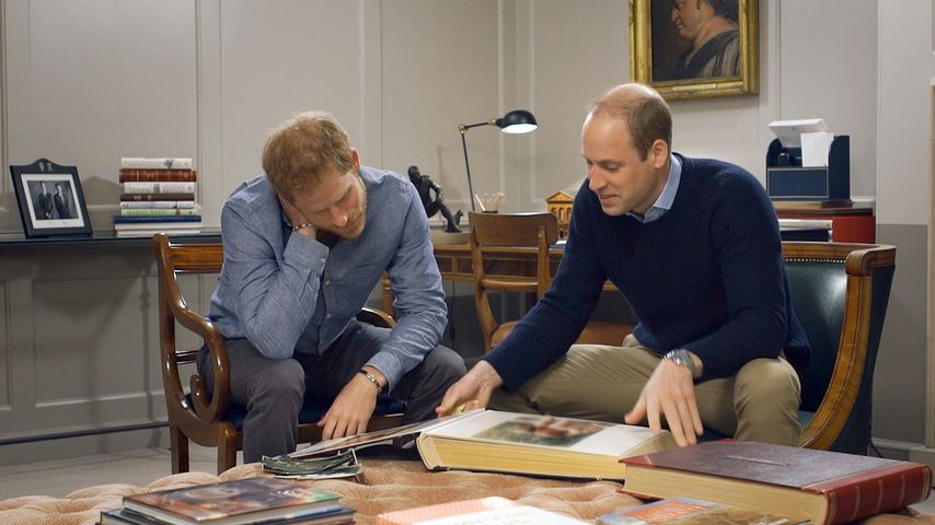 Prinz Harry und Prinz William in der Doku "Unsere Mutter Diana"