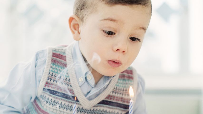 Prinz Oscar bei seinem Geburtstags-Fotoshooting