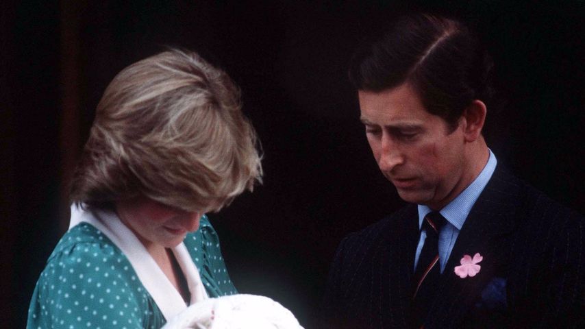 Prinz William, Prinz Charles und Prinzessin Diana