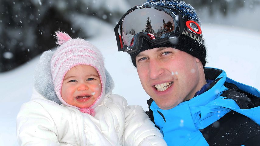 Prinz William und Prinzessin Charlotte