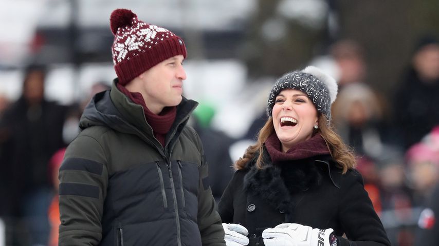In Schweden: Schwangere Herzogin Kate ausgelassen wie nie!