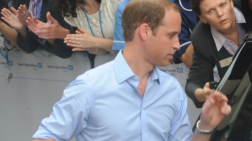 Prinz William mit Baby