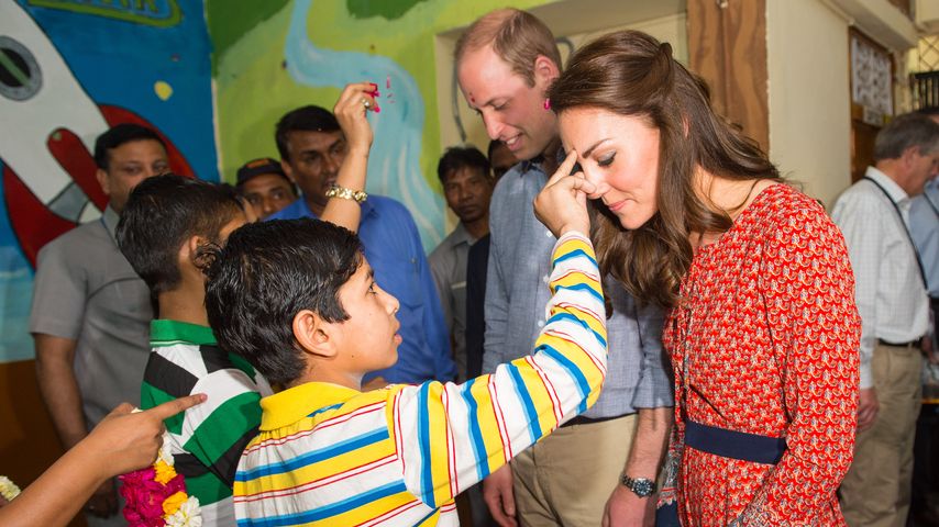 William und Kate besuchten heimlich Kinderheim ohne Security