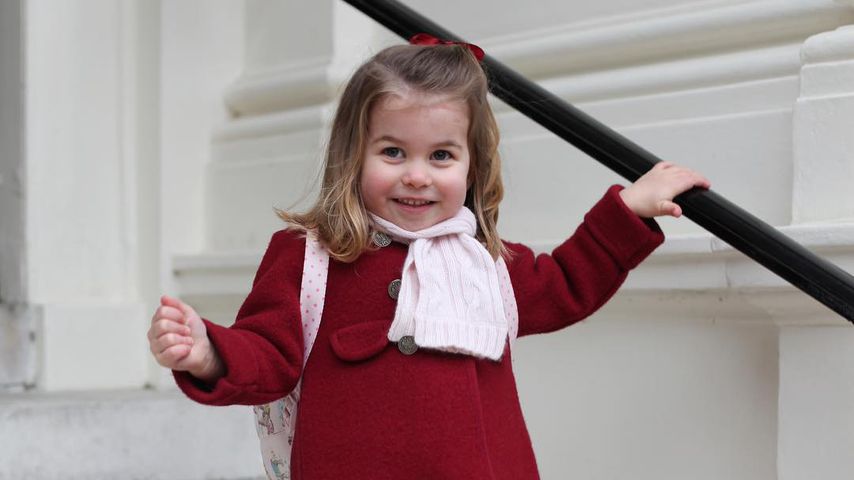 Prinzessin Charlotte an ihrem ersten Kindergartentag in London