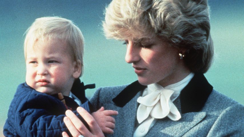 Prinz William und Prinzessin Diana (✝36)