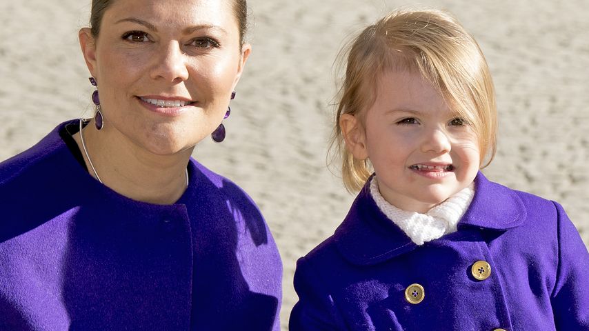 Prinzessin Estelle von Schweden und Prinzessin Victoria von Schweden
