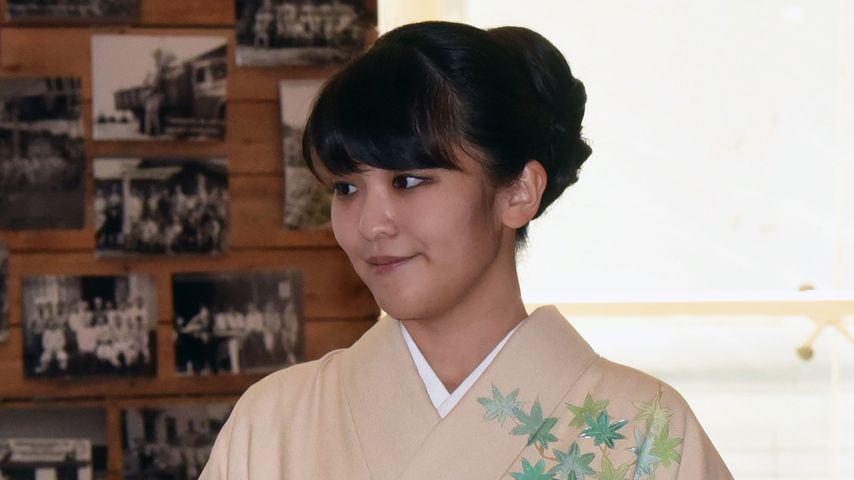 Prinzessin Mako bei einer Zeremonie im japanischen Kaiserhaus