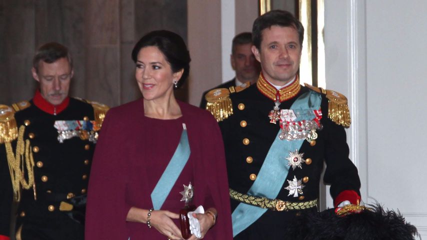 Prinzessin Mary und Prinz Frederik im Christiansborg Palace