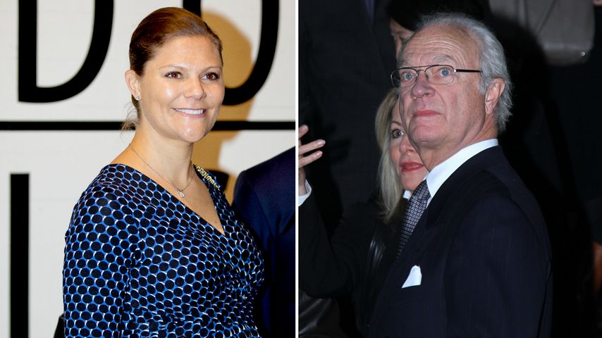 Prinzessin Victoria von Schweden und Carl Gustaf