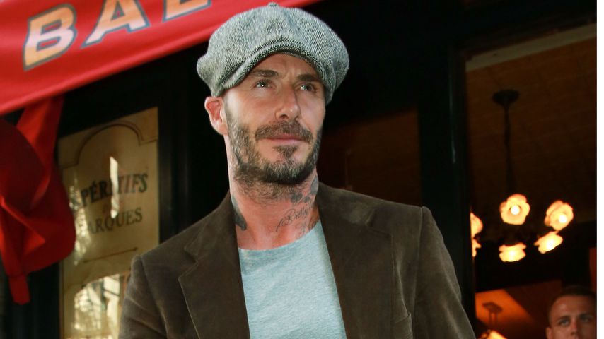 Profi-Kicker David Beckham in New York