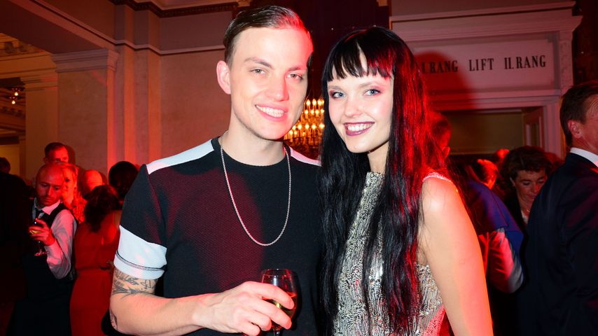Psaiko.Dino und Bonnie Strange bei der Gala "Künstler gegen Aids"