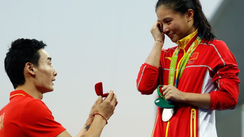 Qin Kai und He Zi bei den Olympischen Spielen