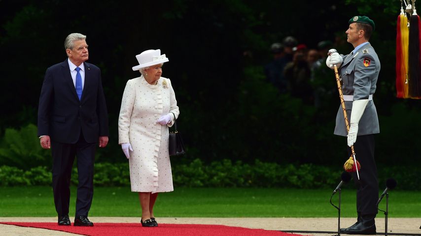 Queen Elizabeth II. und Joachim Gauck