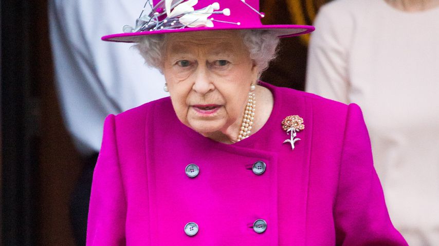 Queen Elizabeth im British Museum in London
