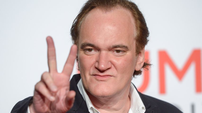 Quentin Tarantino bei einem Film Festival in Lyon