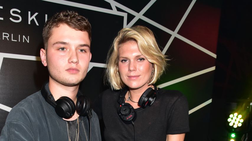 Rafferty Law und Alexandra Richards bei der Liebeskind Housewarming Party in Berlin