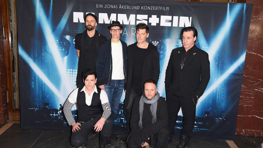 Rammstein bei der Weltpremiere zu "Rammstein: Paris"