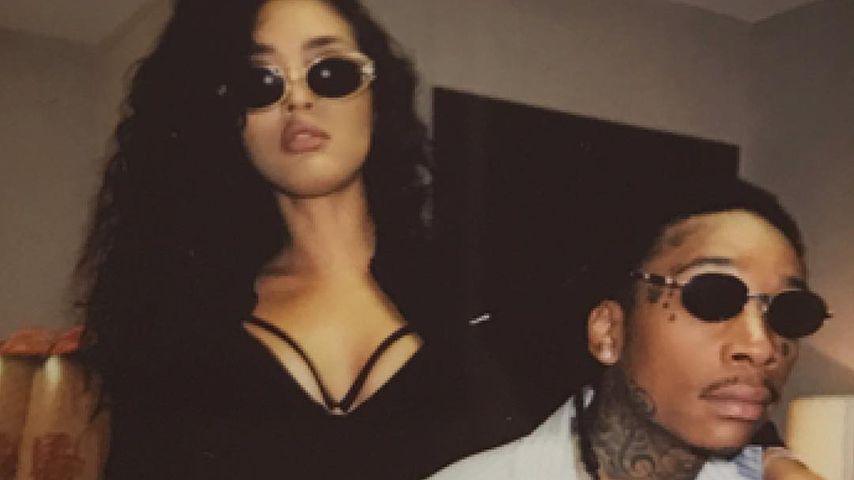 Rapper Wiz Khalifa und Izabela Guedes