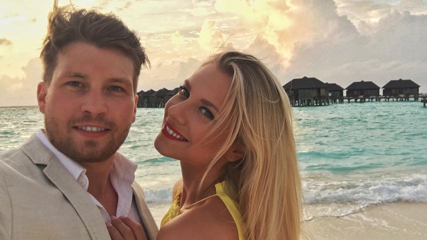 Raúl Richter und Valentina Pahde auf den Malediven