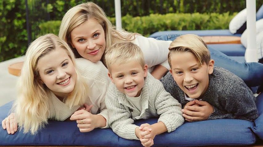 Reese Witherspoon und ihre drei Kinder Ava, Deacon und Tennessee
