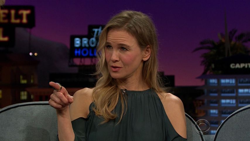 Renée Zellweger bei der "The Late Late Show with James Corden"
