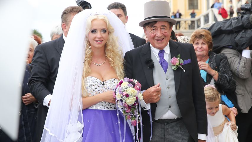 Richard und Cathy Lugner bei ihrer Hochzeit im September 2014