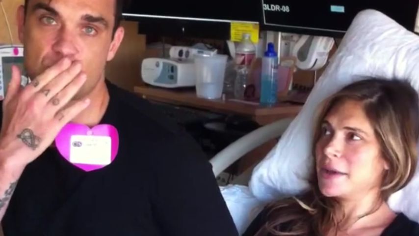 Robbie Williams und Ayda Field