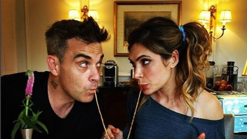 Robbie Williams und Ayda Field