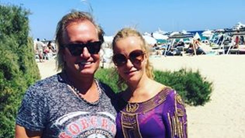 Robert Geiss und Katja Burkhard in Saint Tropez