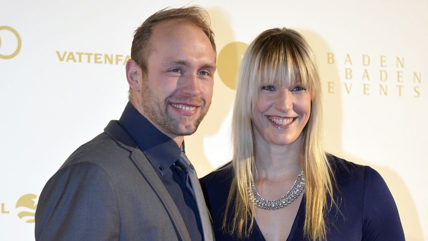 Robert Harting und Julia Fischer im Dezember 2013