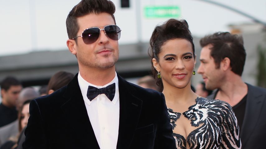 Robin Thicke und Paula Patton