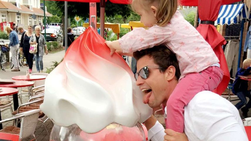 Rocco Stark beim Freizeitspaß mit Tochter Amelia