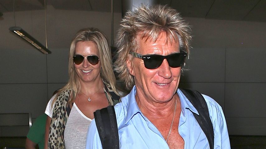 Rod Stewart und Penny Lancaster