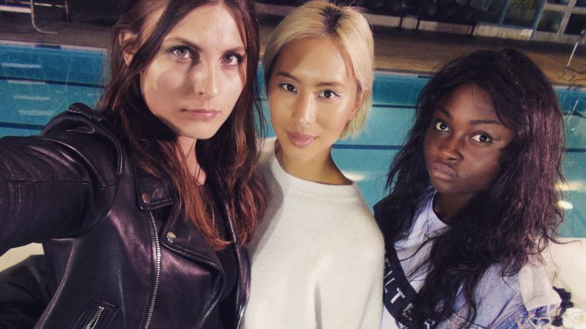 Romina, Anh und Leticia, GNTM-Kandidatinnen