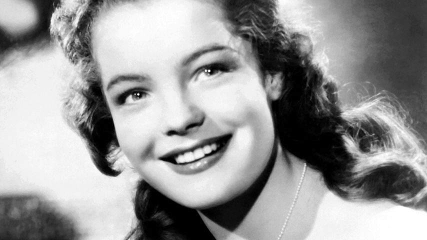 Schauspielerin Romy Schneider im Jahr 1954