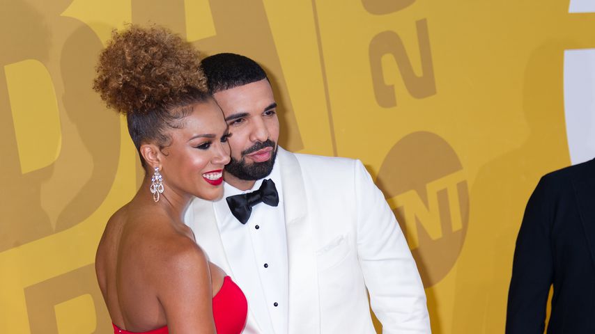 Rosalyn Gold-Onwude und Drake bei den 2017 NBA Awards in New York City