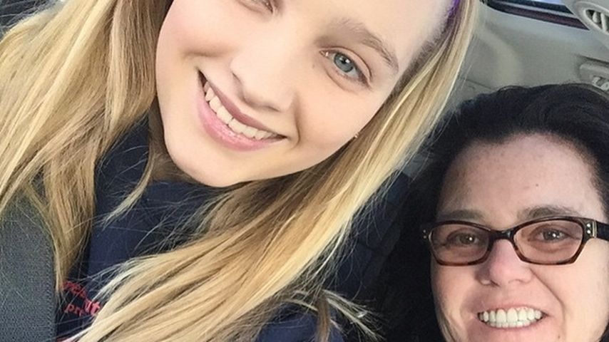 Rosie O'Donnell mit ihrer Adoptivtochter Chelsea